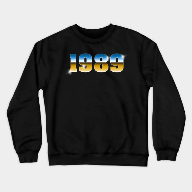 1989 Crewneck Sweatshirt by RickTurner